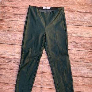 MNG artificial leather pants